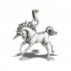 Sterling Silver Unicorn Pendant