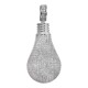 Sterling Silver Light Bulb Pendant