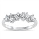 Sterling Silver 925 Cluster Ring