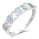 Opal Heart Ring