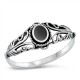 Sterling Silver Victorian Style Ring