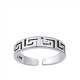 Sterling Silver Aztec Style Toe Ring