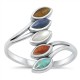 Natural Stone Chakra Stak Ring