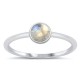 Moon Stone Dainty Ring