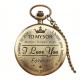 To My Son Pocket Watch