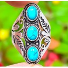 Sterling Silver Tibetan Turquoise Ring
