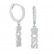 Sterling Silver Boss Earrings