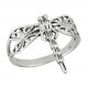Sterling Silver Dragonfly Ring