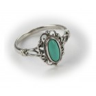 Sterling Silver Victorian Style Dainty Ring