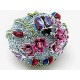 Large flower cocktail ring