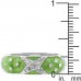 Marbled Apple Green Enamel Ring