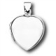  Sterling Silver Cute High Polish Heart Locket